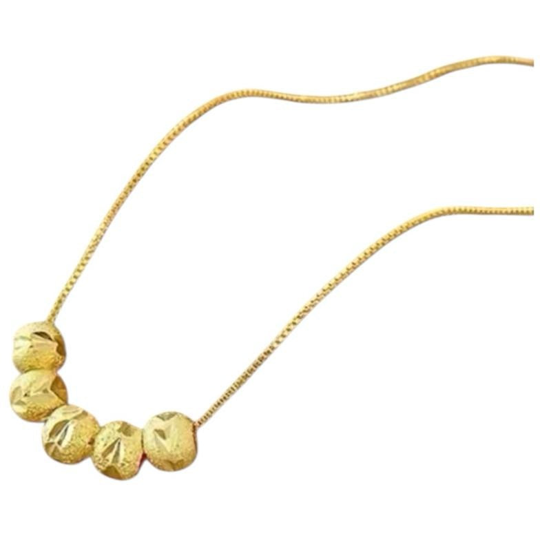 Luxury Beaded Necklace- Stainless Steel & Tarnish Free