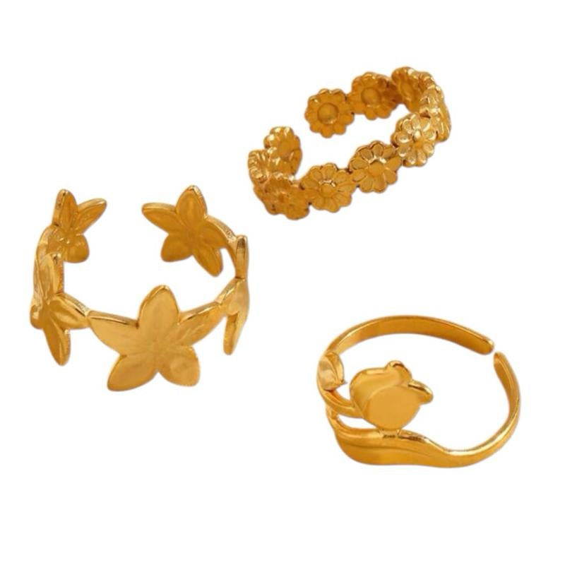 Dreamy Petal Ring- Stainless Steel & Tarnish Free