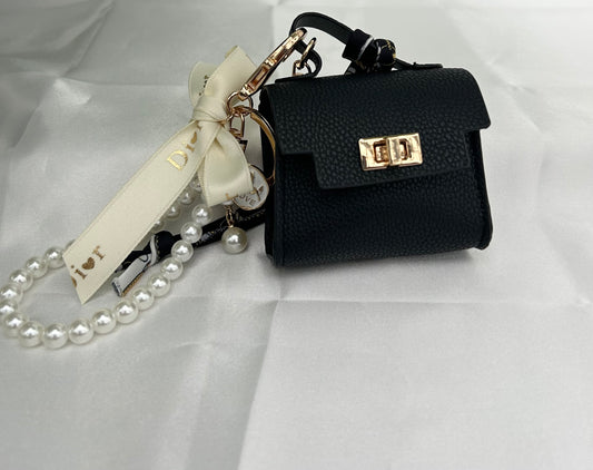 Mini Black Keychain