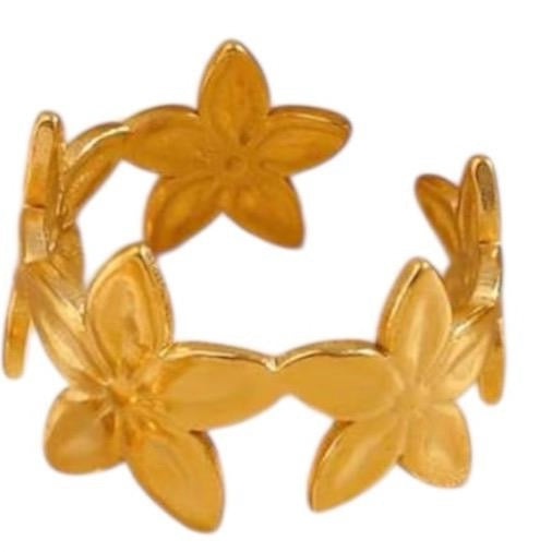 Dreamy Petal Ring- Stainless Steel & Tarnish Free