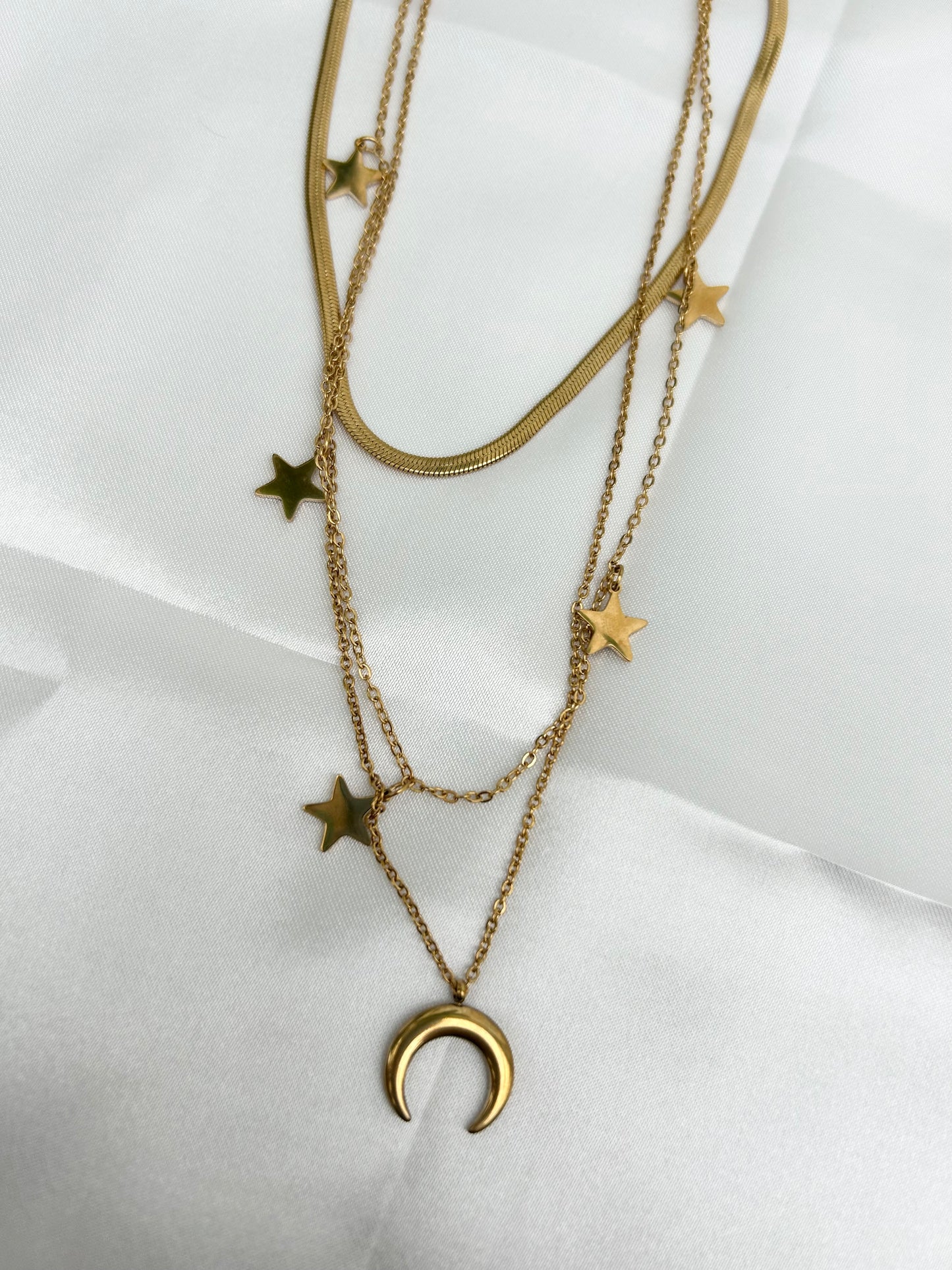 Celestial Layered Necklace